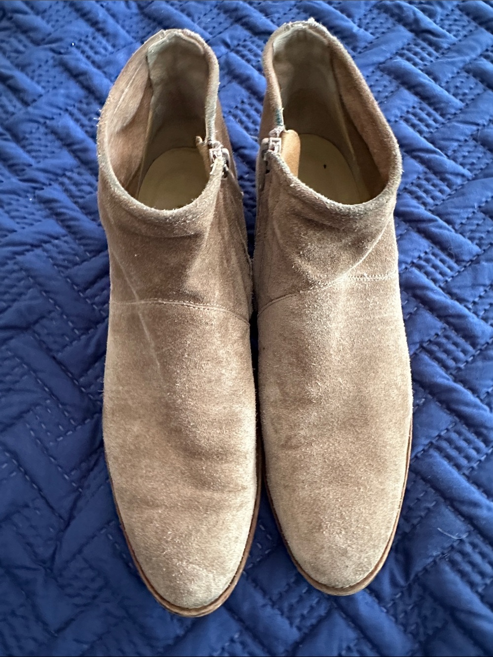 Paul green Taupe Suede Ankle Boots size 10